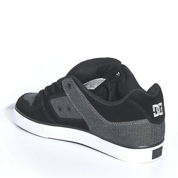 DC Pure SE Suede and Textile Skate Shoes Men's - Picture 2 of 7